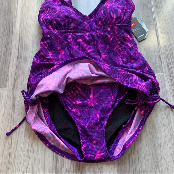 NWT TYR Monaco V Neck Sheath Swimsuit - Picture 2 of 8